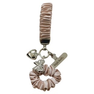 highholly2025新款发圈手机挂链条挂绳钥匙扣手腕式女高级感防丢