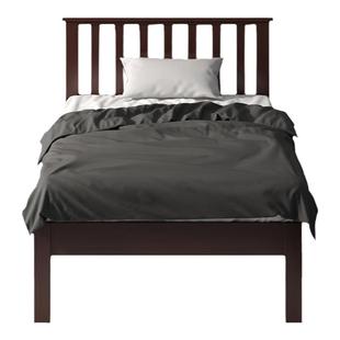 定制纯实木单人床1.35儿童床1米2小床橡木拼接简约佛山高脚老人床