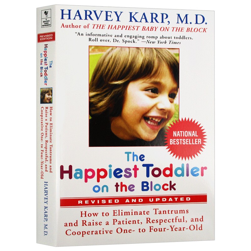 卡普儿童行为手册 高效父母身体力行的教养法则 英文原版 Happiest Toddler On The Block 英文版进口原版英语书籍