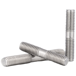 M2M2.5M14M18-M48 304不锈钢双头螺栓螺丝两头牙连接螺杆M27M30mm