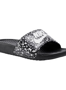 Nike/耐克正品空Benasi花卉一字新款女EVA鞋经典拖鞋618919-035