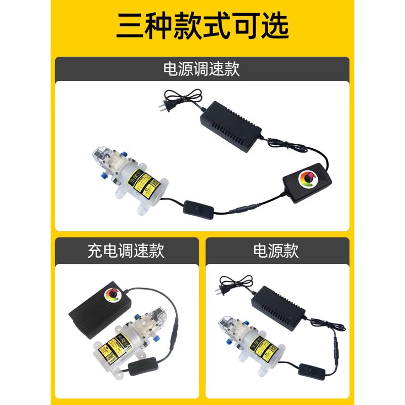 食品级抽酒泵锂电池充电动自吸抽水隔膜泵调速智能小型白酒器专用