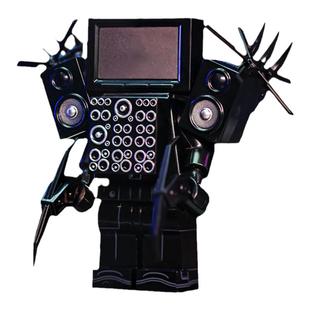 泰坦监控人VS马桶人超级电视人音响人玩具人仔玩偶适用于乐高积木