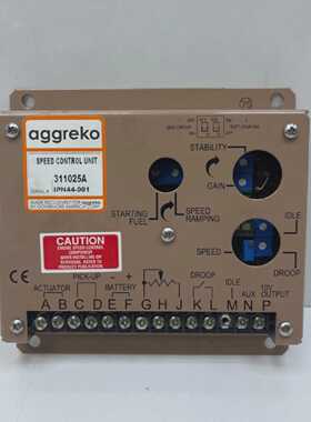 Aggreko 311025A SPEED CONTROL UNIT