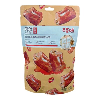 百草味甜辣鸭脖子110g