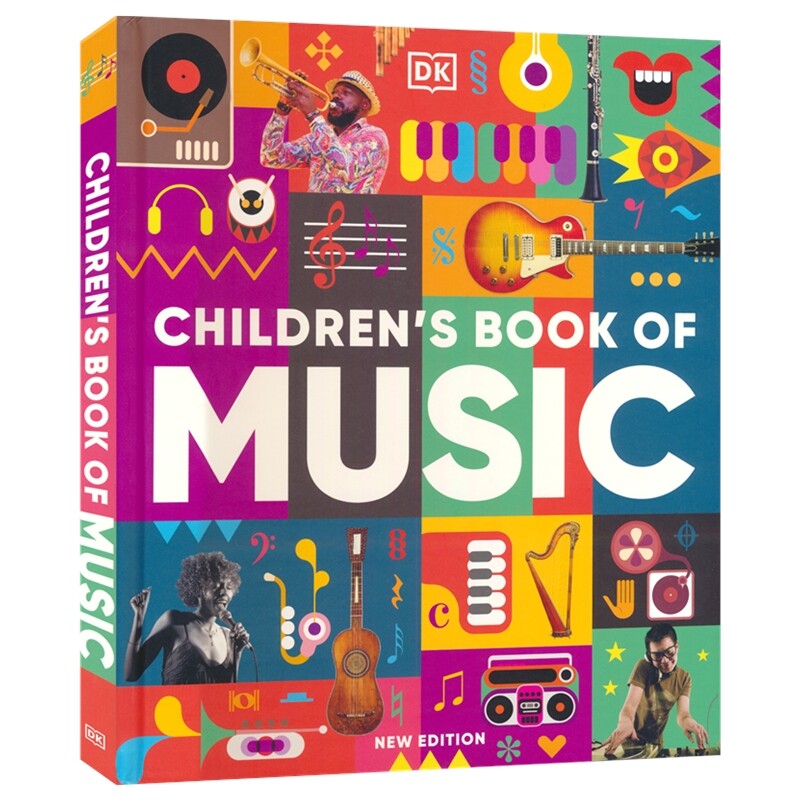 Childrens Book of Music DK 儿童音乐图解百科(新版) 科普读物 培养儿童音乐素养入门读物 英文原版进口儿童图书