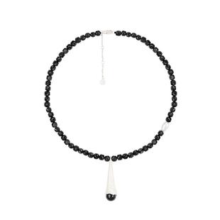 [新年礼物]OINICIO初印种子系列凝露宝石串珠项链女本命年毛衣链