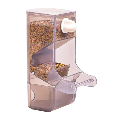 防撒溅鹦鹉自动喂食器谷壳分离