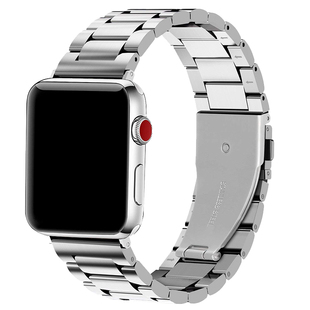 iserisewatch适用applewatchs11表带iwatch9SE苹果手表s10代夏季透气创意女金属链式星光色41/45mm男生高级感