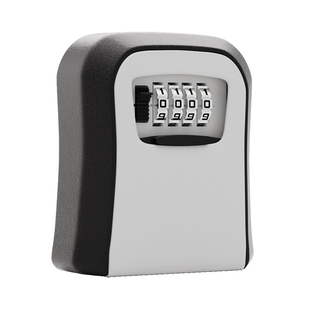 钥匙密码盒工地猫眼钥匙盒民宿大门装修金属防盗收纳密码锁免打孔