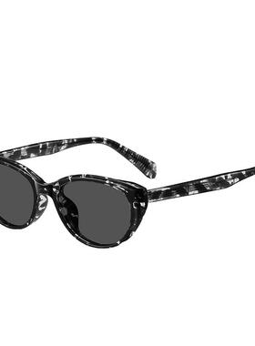 复古玳瑁猫眼偏光防紫外线墨镜