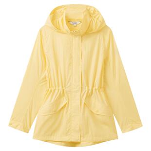 AIGLE艾高WR防泼水时尚收腰超轻夹克外套女装防晒衣休闲上衣BN37
