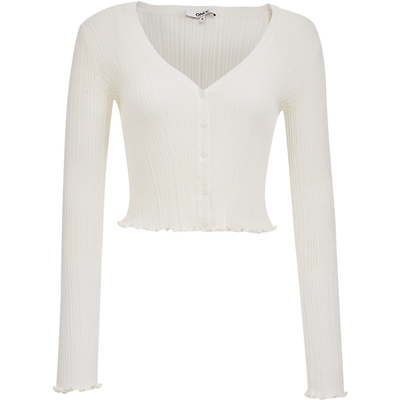 ONLYV领舒适开衫针织衫