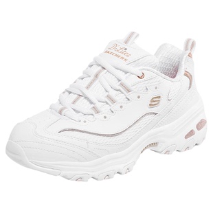 斯凯奇熊猫鞋女鞋小白鞋新款厚底增高休闲运动鞋女时尚百搭老爹鞋