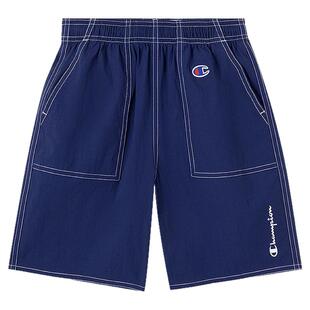 【防泼水】Champion男女童装潮流弹力运动户外休闲短裤夏季