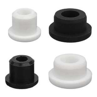 耐高温软硅胶T型护线圈出线环空心孔塞电缆机箱密封圈电线保护套