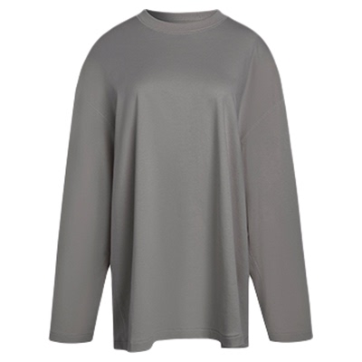 MAKEIF三角针基础大版圆领T