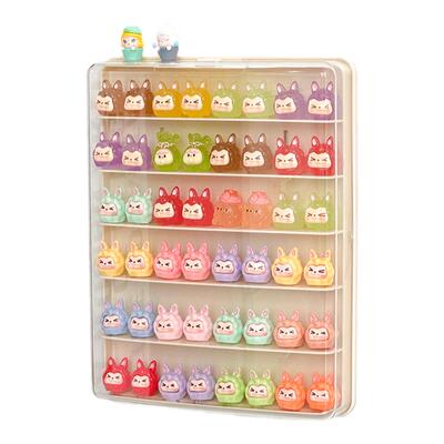 壁挂萌粒展示盒防尘手办展示柜