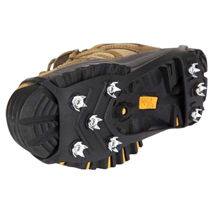 8齿冰爪防滑鞋套 户外成人男女登山雪地鞋钉冰抓鞋链路面防摔雪爪