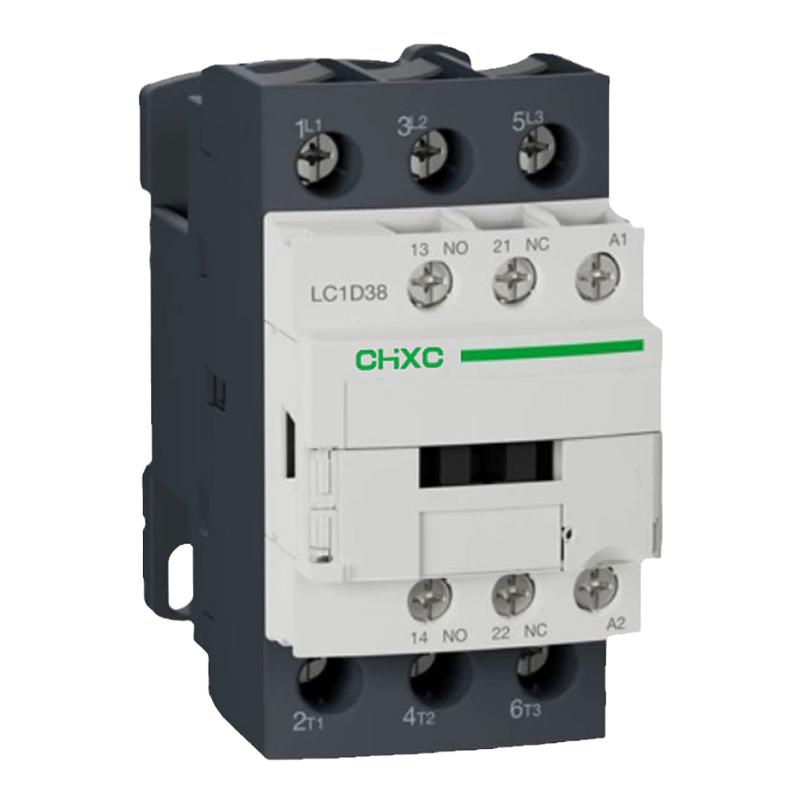 国产LC1D38M7C D40全银点交流电梯接触器AC220V24V36V48V110V380V