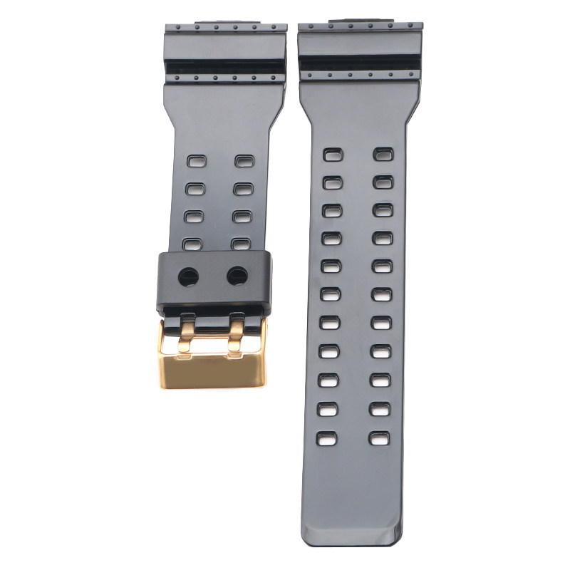 适配卡西欧5146黑金表壳表带GA-100 110GB 120 GAX GD120 140配件