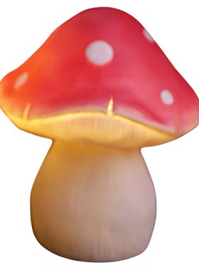 花中园树脂太阳能蘑菇灯