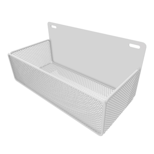 贫穷美学五金洞洞板配件少女铁艺网篮收纳篮金属篮筐磁吸网框收纳