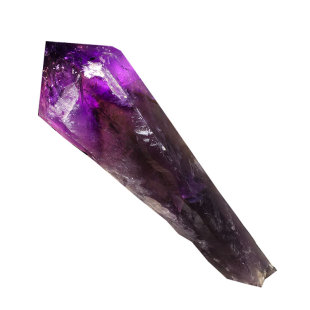 乌拉圭天然紫水晶权杖骸骨骨干原石原矿彩虹紫黄晶金字塔家居摆件