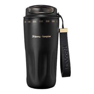 草莓生活咖啡杯外出携带陶瓷覆层保温杯女生高颜值轻奢复古随手杯