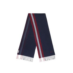 【自营】Bally/巴利新款秋冬时尚男士美利奴羊毛围巾送礼6310960