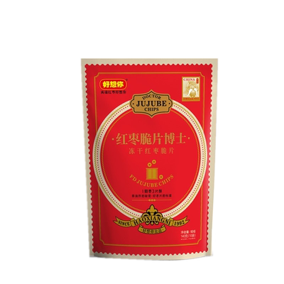 好想你枣片酥脆干红小脆红枣脆片