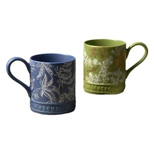 物兮物VA博物馆威廉莫里斯文创杯子骨瓷马克杯咖啡杯水杯生日礼物