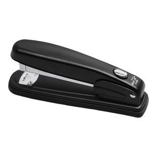 华杰省力订书机加长型个性一键弹出式钉槽学生用试卷文件整理装订机办公用订书器24/6钉书机12号外卖打包专用