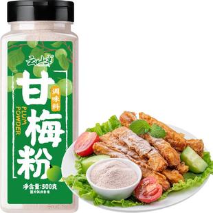 云山半甘梅粉撒粉酸梅子粉调味料薯条地瓜鸡排小吃甘莓粉撒料500g