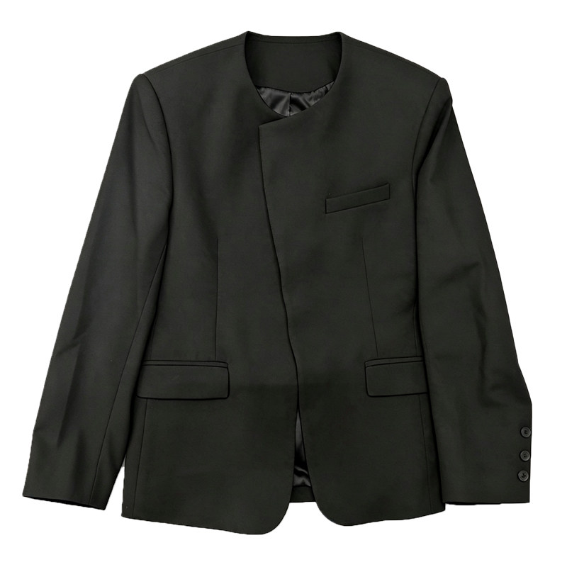 痞帅新中式男士西服套装婚礼礼服