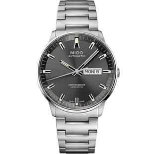 Mido美度手表男士指挥官限量款全自动机械表天文台硅游丝钢带腕表