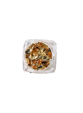 DIY镭射金银碎片锡箔纸美甲饰品