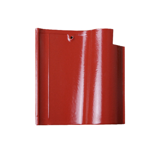 别墅屋面瓦全瓷瓦西式瓦S瓦欧式连锁瓦铁锈红陶瓷屋顶瓦片琉璃瓦