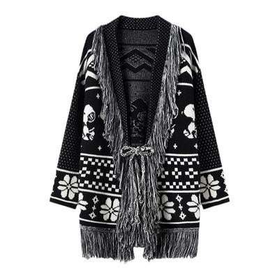 大克重加厚！纯山羊绒针织开衫女