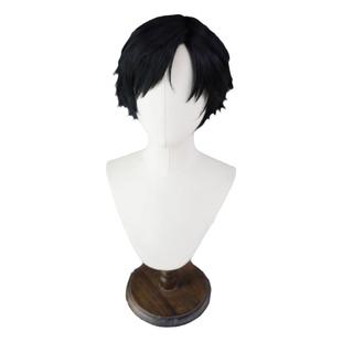 【第二氏】间谍过家家 达米安 德斯蒙 次子 黑色翻翘 COS假发 V37