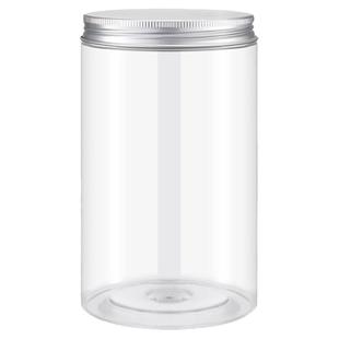 50个85铝盖塑料瓶食品级罐子带盖炒货坚果包装透明空瓶饼干桶大号