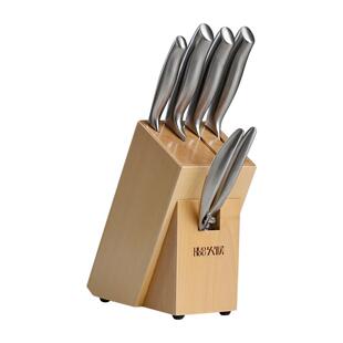 火候德式钢刀六件套菜刀家用厨房全套刀具套装中式厨刀钼钒钢菜刀
