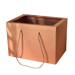 2026中式新年包装盒烘焙糖果月饼蛋黄酥大礼包盒复古牛皮纸手提盒