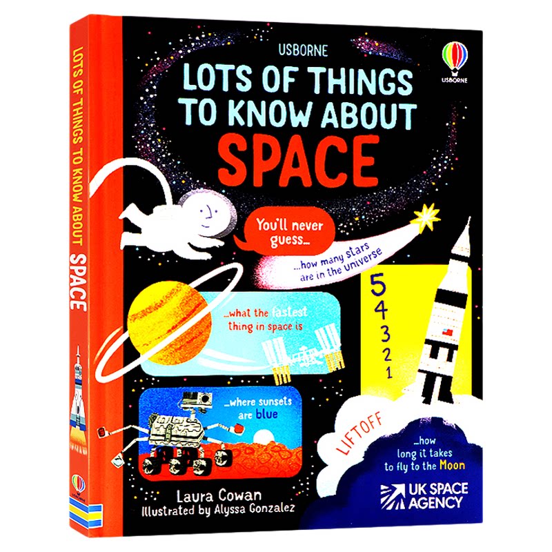Usborne探索宇宙英文原版绘本