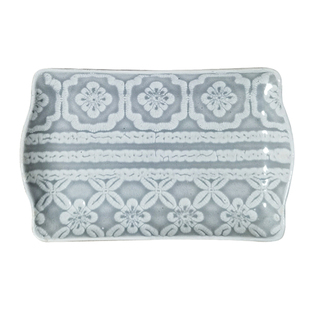 釉下彩〖加厚大菜碗〗8.5英寸陶瓷圆形深盘汤盘复古实用菜盘-微瑕