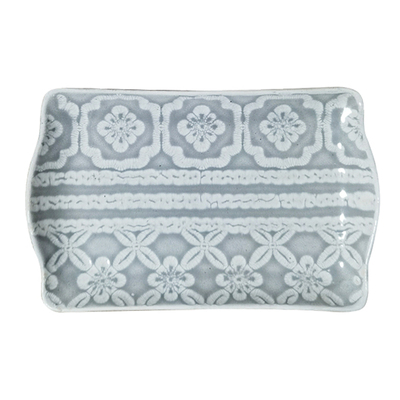 陶瓷圆形盘8.5英寸大众深盘复古