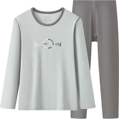 保暖衣男款青少年秋衣秋裤套装