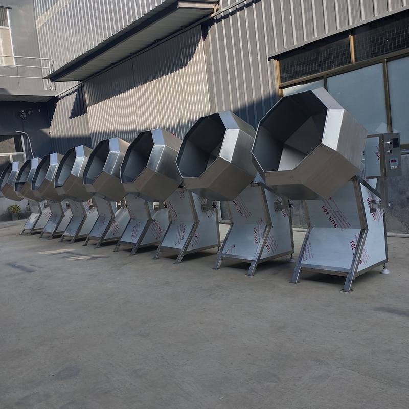 食品挂糖八角拌料机狗粮猫粮宠物饲料入味机食品挂糖八角拌料机