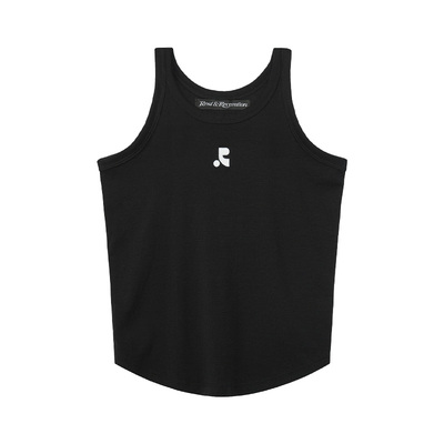 刺绣logo印花工字背心