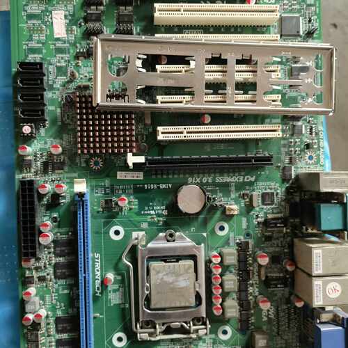 溢价-研强h61双网卡工业工控机主板 AIMB-H616设备控制主